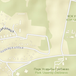 Grebnevo Street Map