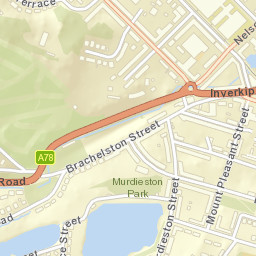 24 Murdieston St, Greenock, Inverclyde PA15, UK Street Map