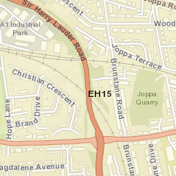 61 Hope Lane, Edinburgh, City of Edinburgh EH15, UK Street Map