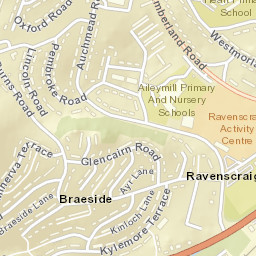 169-191 Auchmead Rd, Greenock, Inverclyde PA16, UK Street Map