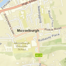 Musselburgh Street Map