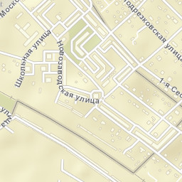Novopodrezkovo Street Map