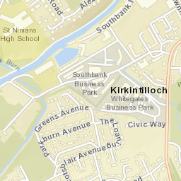 9 Greens Crescent, Kirkintilloch, East Dunbartonshire G66, UK Street Map