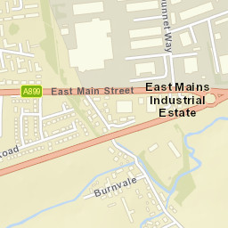 232 E Main St, Broxburn, West Lothian EH52, UK Street Map