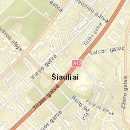 Šiauliai Street Map