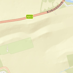 Kirkintilloch Road, Glasgow, East Dunbartonshire Street Map