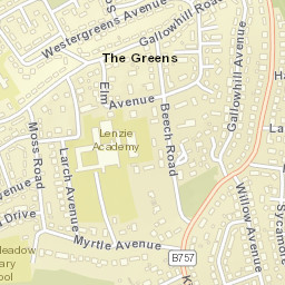 Lenzie Street Map