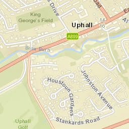 3 East Main Street, Uphall, Broxburn, West Lothian EH52 Street Map