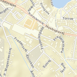 Hillerød Street Map