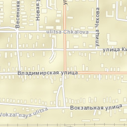 Petushki Street Map