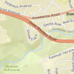 Great Western Road, Clydebank, West Dunbartonshire G81, UK Street Map