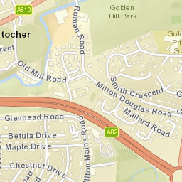 Duntocher Street Map