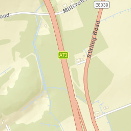 Spairdrum Road, North Lanarkshire, UK Street Map