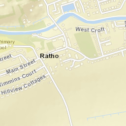 Ratho Street Map