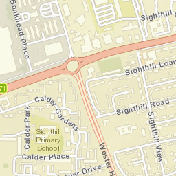 390 Calder Road, Edinburgh, City of Edinburgh EH11, UK Street Map