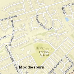 Moodiesburn Street Map