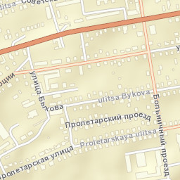 Pokrov Street Map