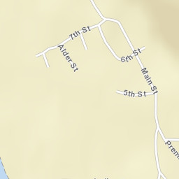 Hyder Alaska Street Map