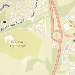Erskine Street Map