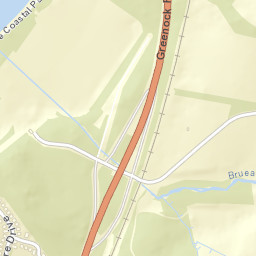 A78, Wemyss Bay, Inverclyde PA16, UK Street Map