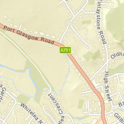 Kilmacolm Street Map