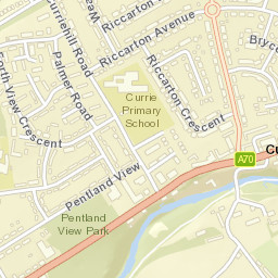 Currie Street Map