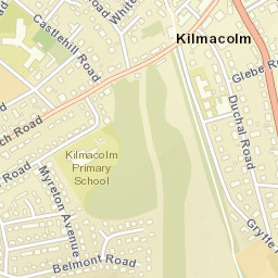 Lochwinnoch Road, Kilmacolm, Inverclyde PA13, UK Street Map