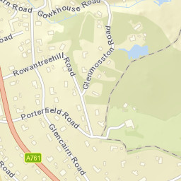 Glencairn Rd, Kilmacolm, Inverclyde PA13, UK Street Map