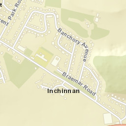 Inchinnan Street Map