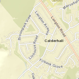 East Calder Street Map