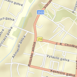 Kretinga Street Map