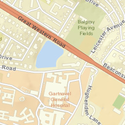 1053 Great Western Road, Glasgow, Glasgow City G12, UK Street Map