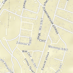 Istrinskiy Rayon Street Map
