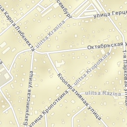 Druzhba Street Map