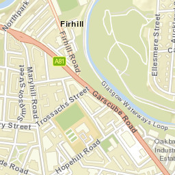 860 Garscube Road, Glasgow, Glasgow City G20 7EL, UK Street Map