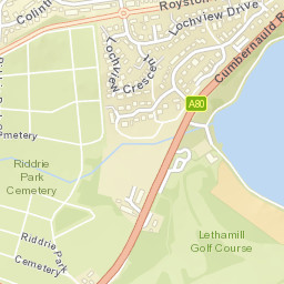 1441 Cumbernauld Rd, Glasgow, Glasgow City G33, UK Street Map