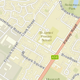 35F Craigielea Road, Renfrew, Renfrewshire PA4 8ER, UK Street Map