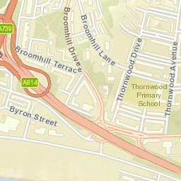 30 Byron Street, Glasgow, Glasgow City G11 Street Map