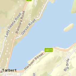 Barmore Road, Tarbert, Argyll and Bute PA29, UK Street Map
