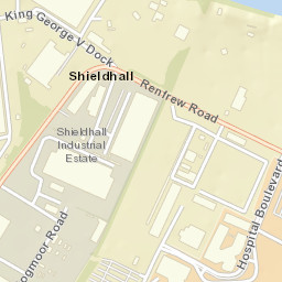 325-345 Renfrew Road, Glasgow, Glasgow City G51 4SS, UK Street Map