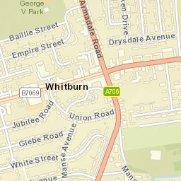 Whitburn Street Map