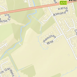 East Whitburn Street Map