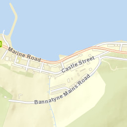 68 Marine Road, Isle of Bute, Argyll and Bute Street Map