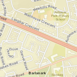 4 Aultmore Park, Glasgow, Glasgow City Street Map