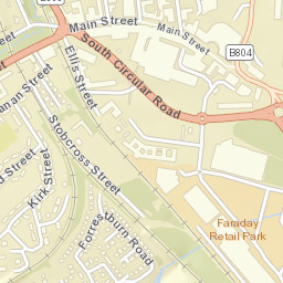 Coatbridge Street Map