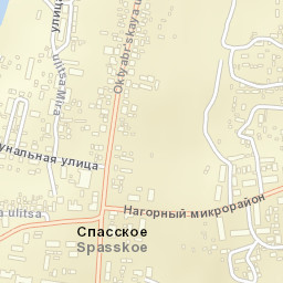Spasskoye Street Map