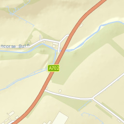 A702, Penicuik, Midlothian EH26, UK Street Map