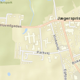 Jægerspris Street Map