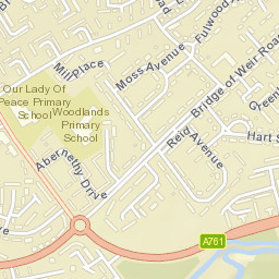 4-19 Lochhead Avenue, Linwood, Renfrewshire PA3, UK Street Map