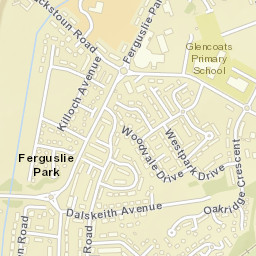 132 Ferguslie Park Avenue, Paisley, Renfrewshire PA3 1BE, UK Street Map